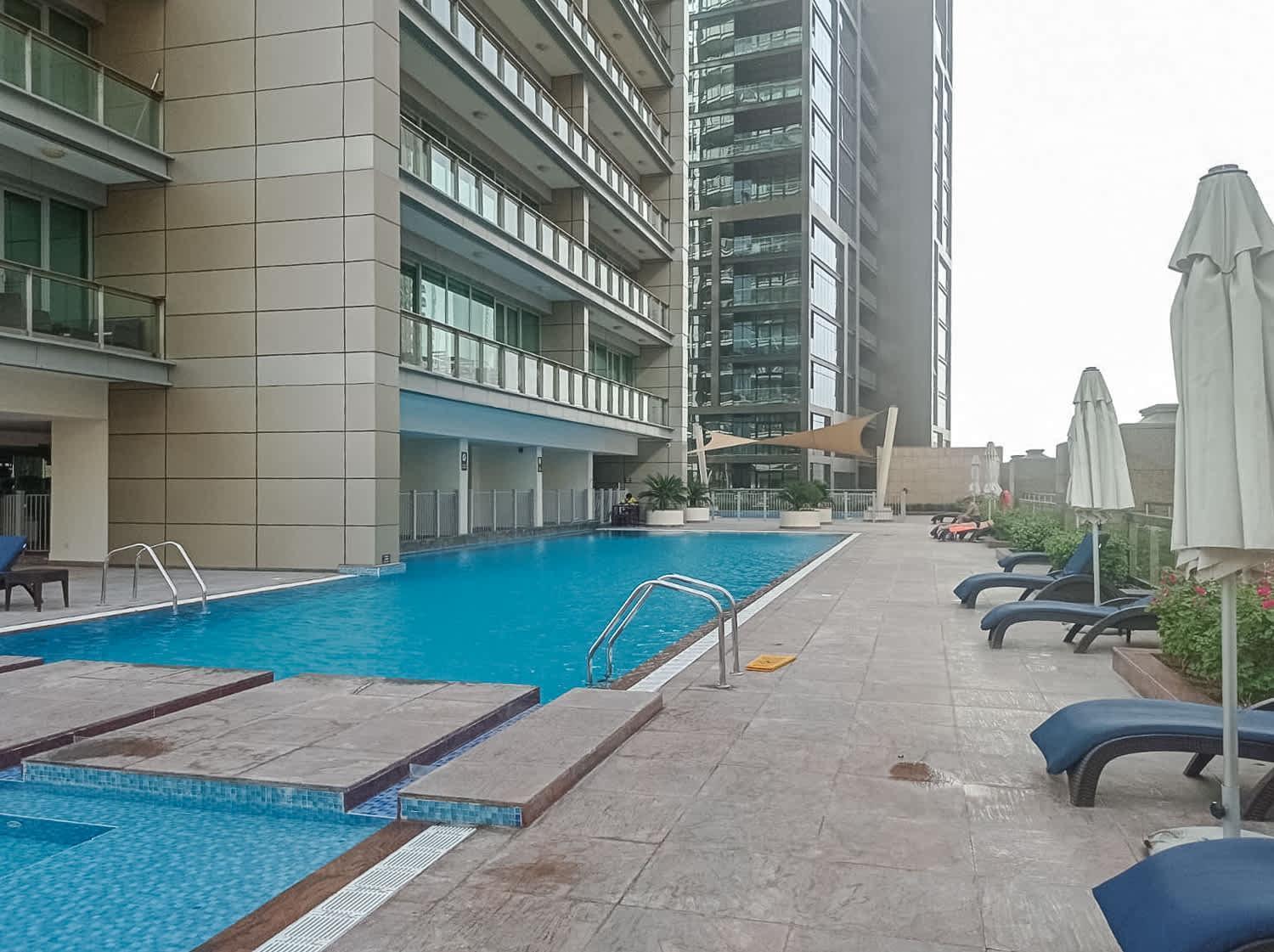 Modern 1-bedroom With Stunning View Of A City Skyline In Downtown Dubai